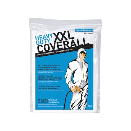 Trimaco Trimaco Polyolefin Body Barrier Coveralls White XXL 1 pk 09962/6